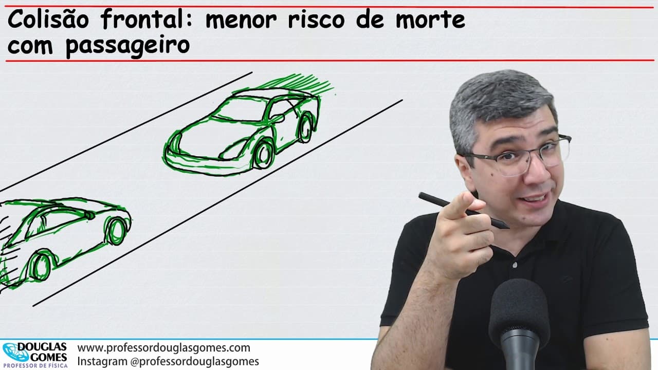 Thumbnail: Por que na colisão frontal de veículos, haver um passageiro reduz o risco de morte?