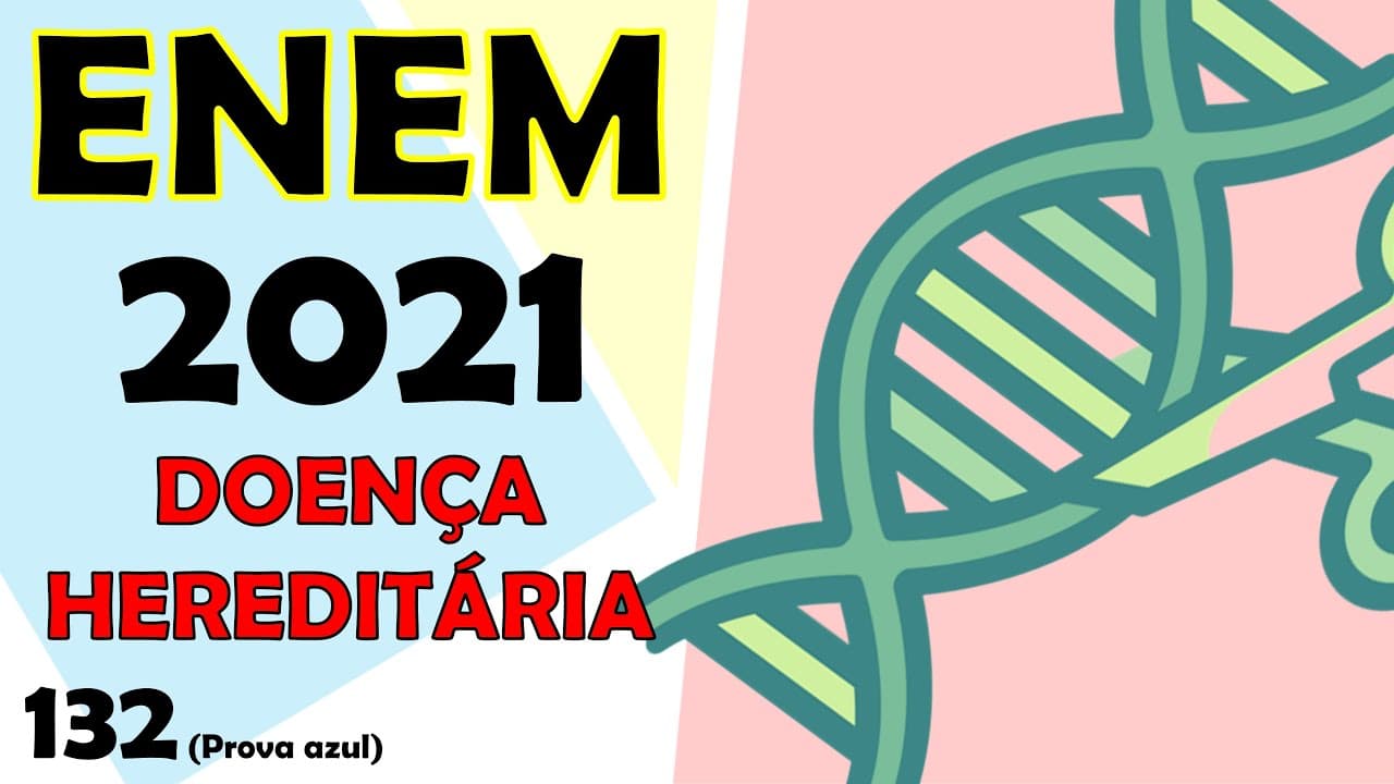 Thumbnail: (ENEM – 2021) A deficiência de lipase ácida lisossômica é uma doença hereditária