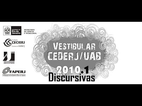 Thumbnail da aula: Resolução da prova de FÍSICA – CEDERJ - Discursivas – 2010 – Questão:01.