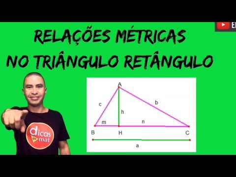 Thumbnail da aula: Relações Métricas no Triângulo Retângulo I Geometria