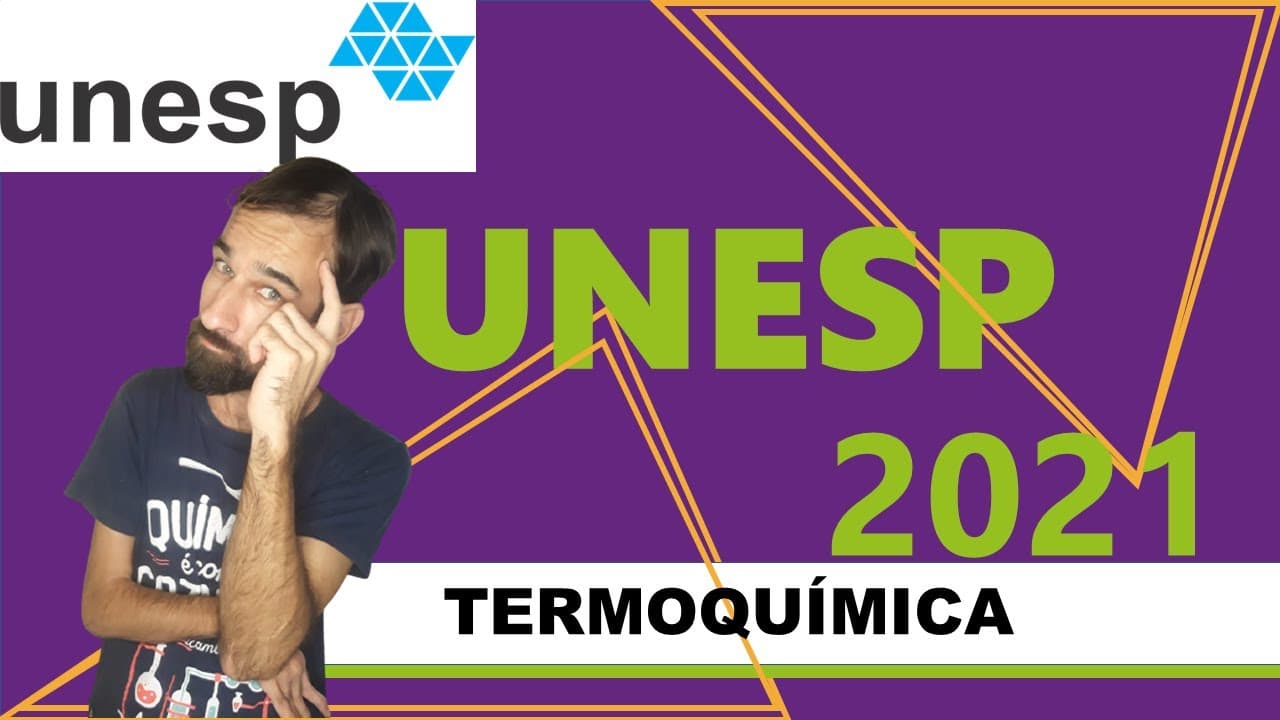 Thumbnail: Questão comentada UNESP/2021 (Lei de Hess)