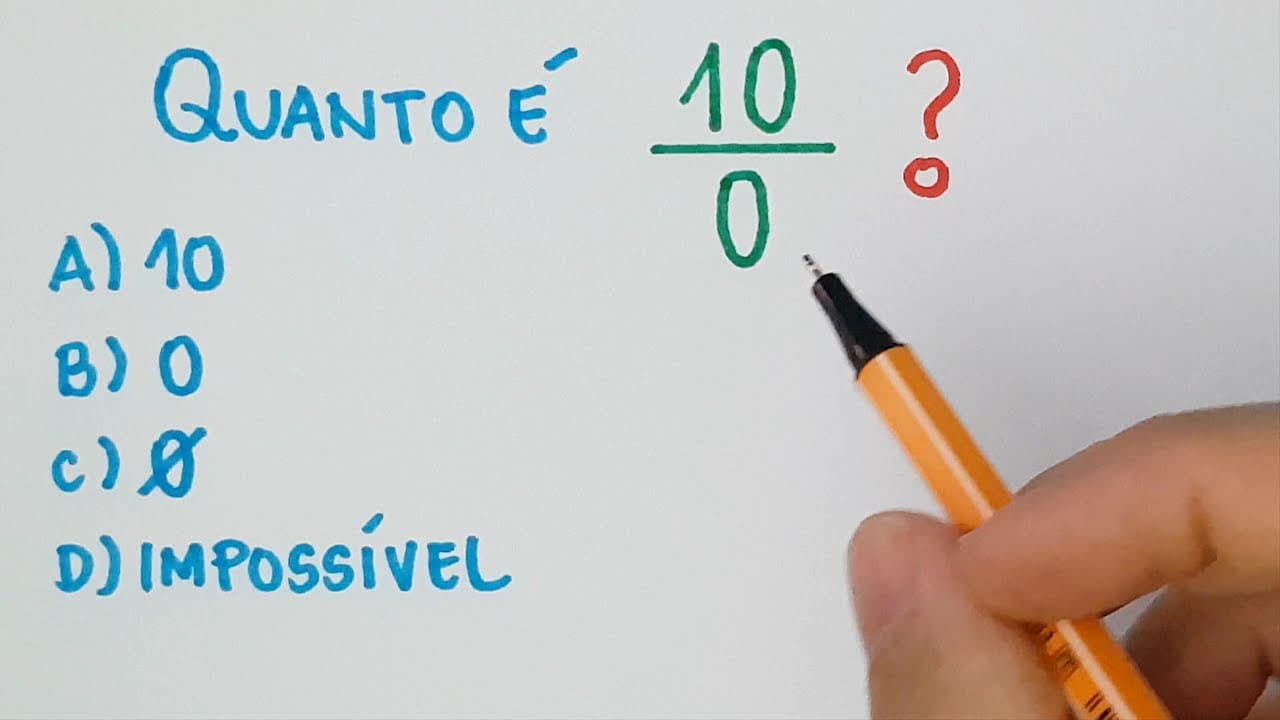 Thumbnail: 🔥 HELP MATEMÁTICA BÁSICA - Dá pra dividir por zero?
