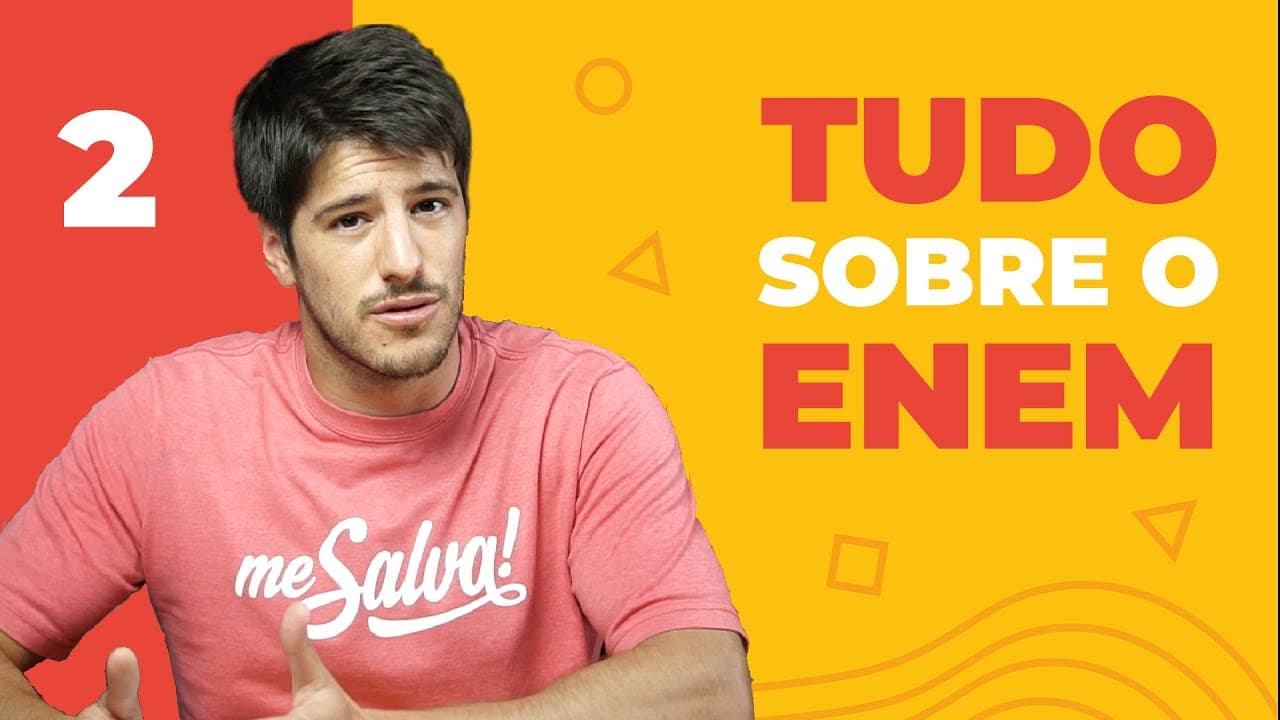 Thumbnail: Como é a prova do ENEM? | Aula #02 - Curso GRATUITO | Me Salva!