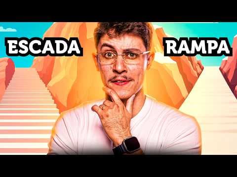 Thumbnail da aula: Escada ou Rampa: Qual Cansa Mais? (A Física Explica)