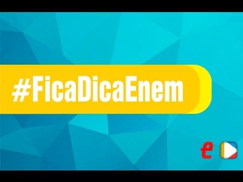 Thumbnail da aula: #FicaDicaEnem - Sociologia: Direita X Esquerda