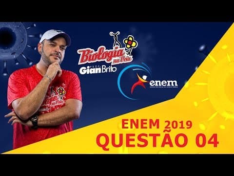 Thumbnail da aula: POLUIÇÃO RADIOATIVA NO ENEM 2019  - questão 04