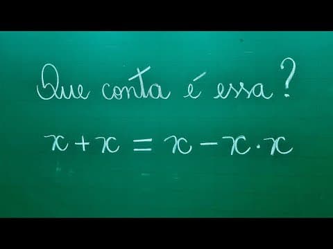 Thumbnail da aula: EQUAÇÃO DO 2º GRAU - Professora Angela Matemática
