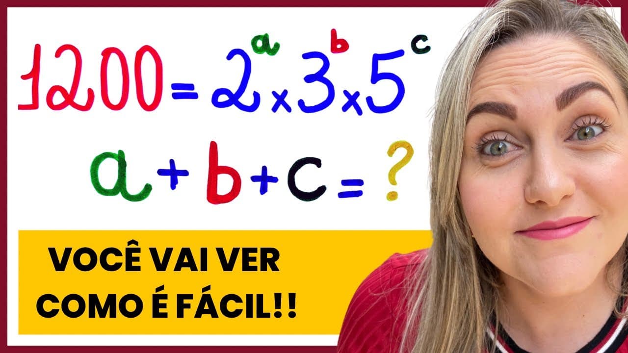 Thumbnail: FATORAÇÃO, EXERCÍCIO INCRÍVEL!!!!