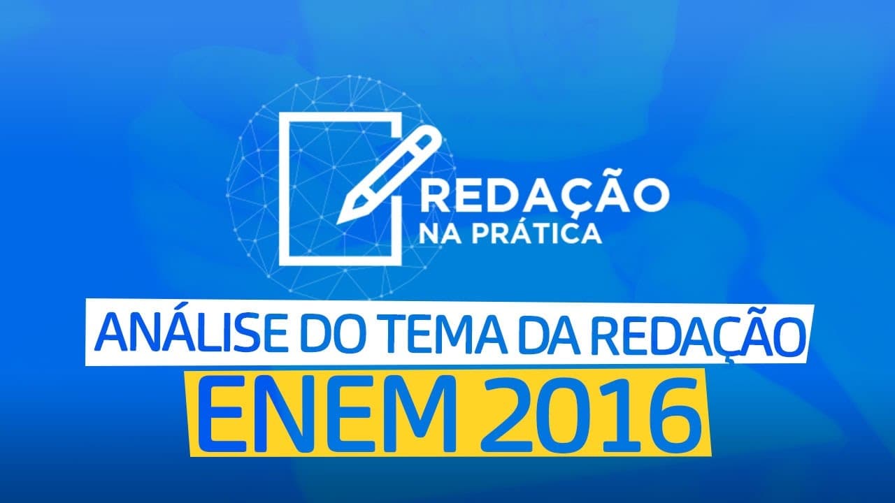 Thumbnail: Redação modelar ENEM 2016: Intolerância Religiosa