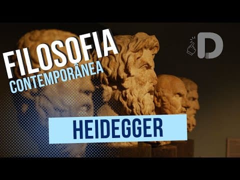 Thumbnail da aula: Heidegger - Filosofia Contemporânea - Preparatório Enem
