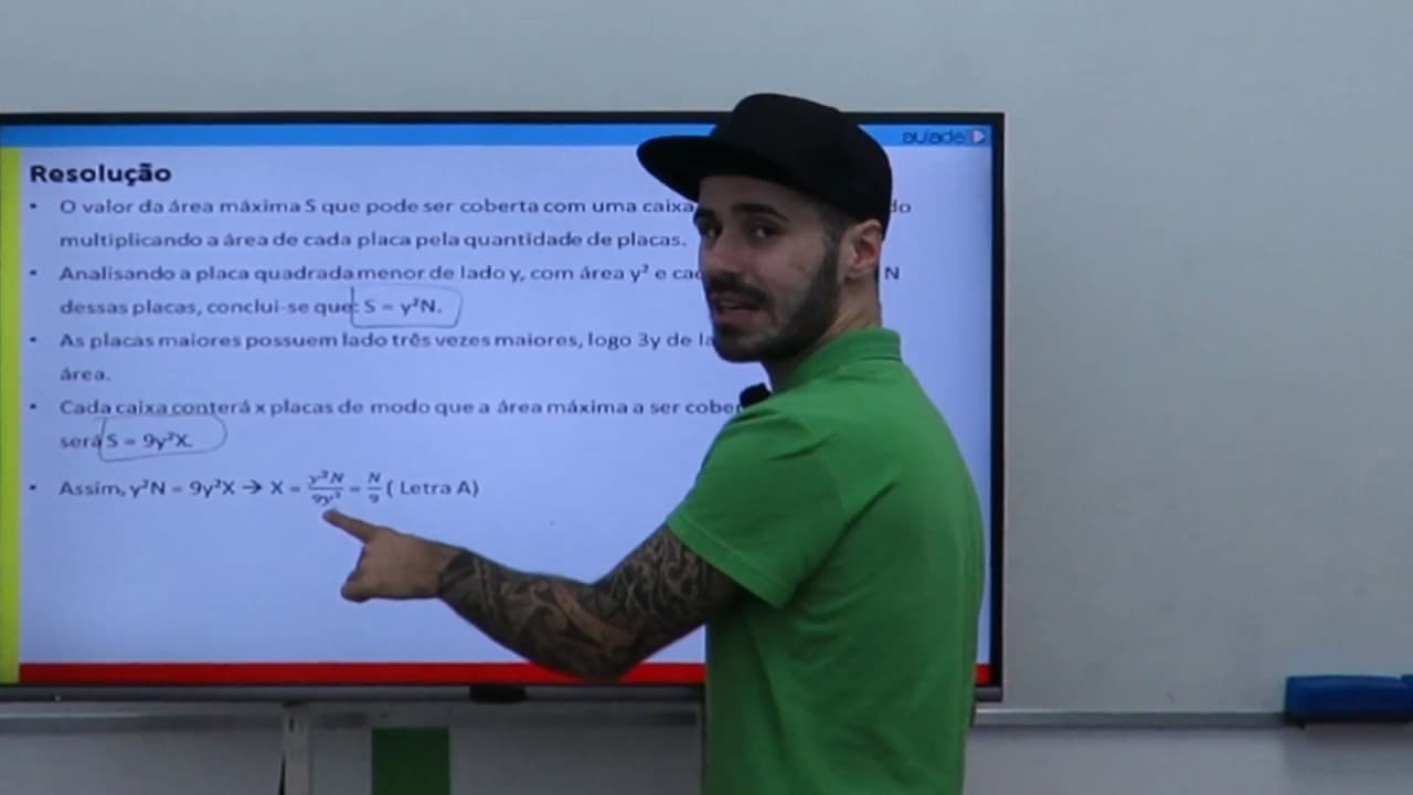 Thumbnail: Matemática - Exercício Área ENEM#5