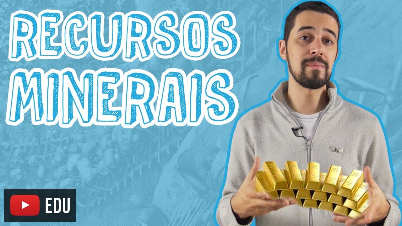 Thumbnail: Aula Geografia - Recursos Minerais - Classificação e Importância para o Enem e Vestibulares - STOODI