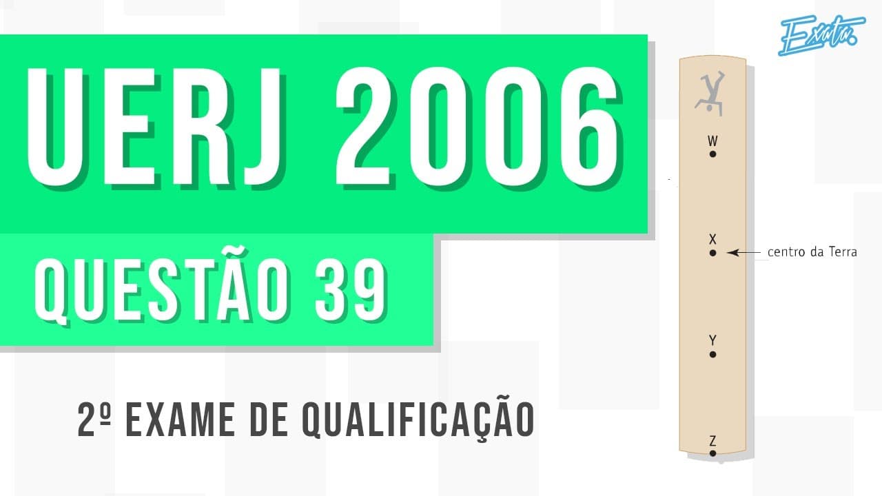 Thumbnail: 🟢 Questão 39 - UERJ 2006 - 2º Exame de Qualificação