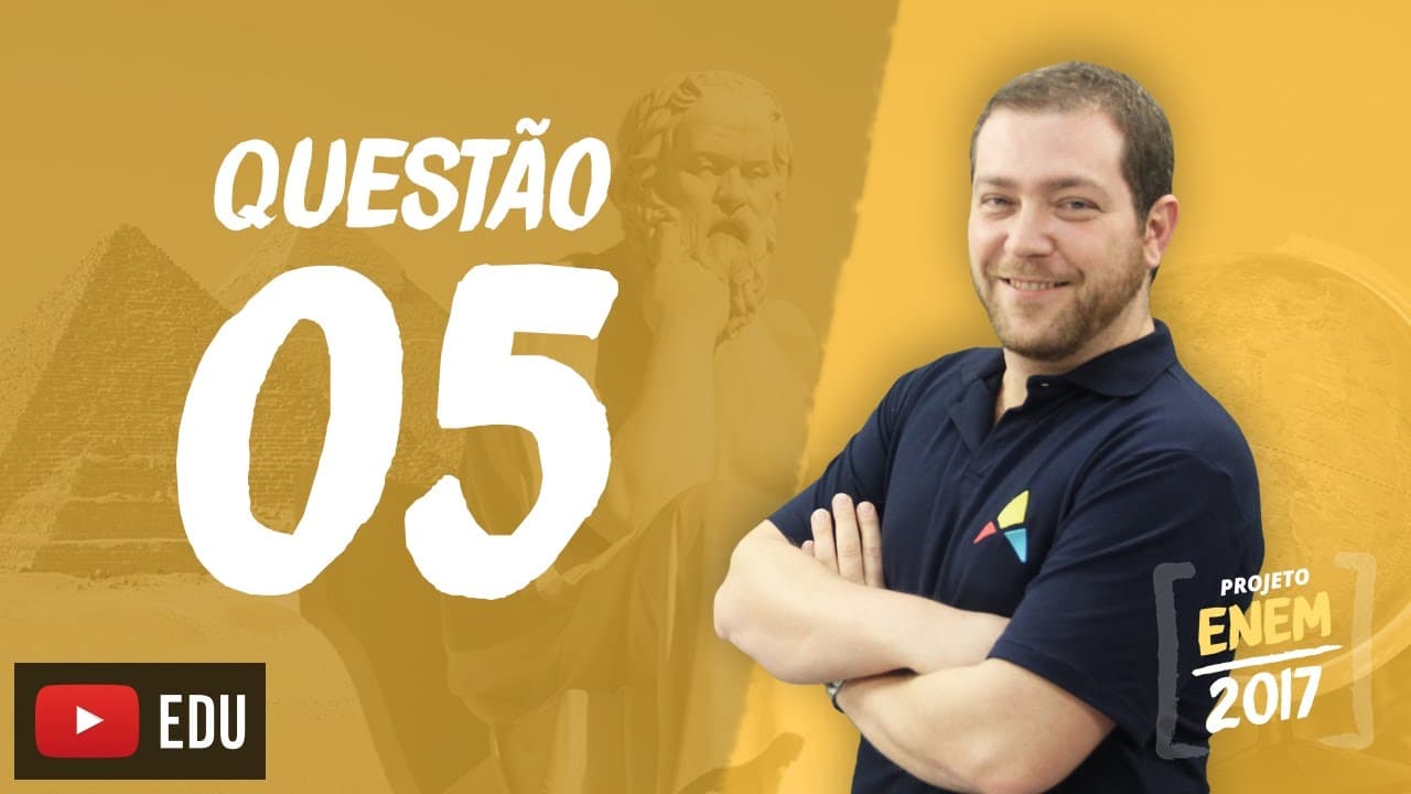 Thumbnail: Enem 2016 - Ciências Humanas | Questão 05 (Caderno Branco)