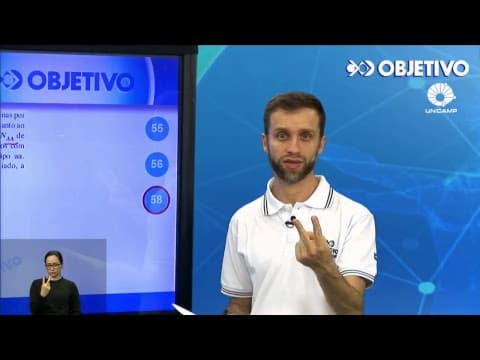 Thumbnail da aula: Objetivo Oficial - Resolução Comentada - Biologia - UNICAMP 1ª Fase