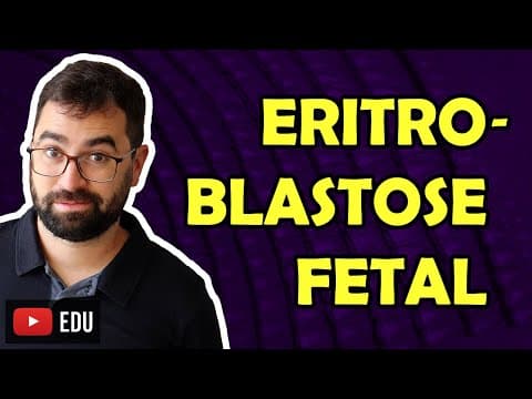 Thumbnail da aula: Eritroblastose Fetal / Doença Hemolítica do Recém Nascido - Aula 9 - Módulo II: Genética | Prof. Gui