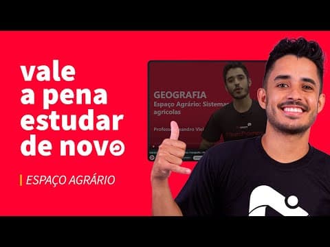 Thumbnail da aula: Espaço Agrário | ProEnem
