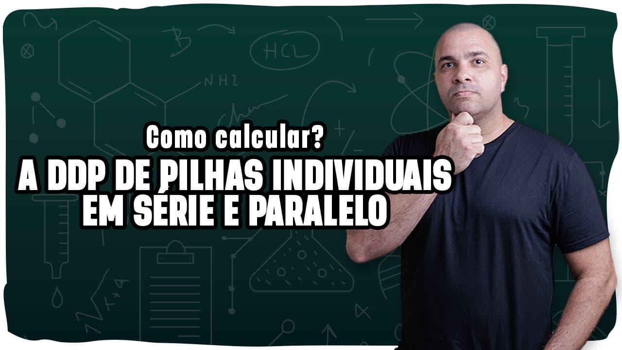 Thumbnail: 🔋 COMO CALCULAR A DDP DE UMA PILHA? | Diferença de potencial com exemplos passo a passo
