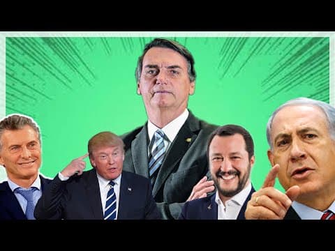 Thumbnail da aula: Bolsonaro e as relações internacionais do Brasil | Ricardo Marcílio