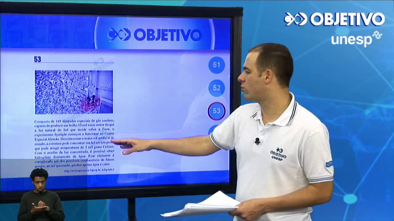 Thumbnail: Objetivo Oficial - Resolução Comentada - Geografia - UNESP 1ª Fase