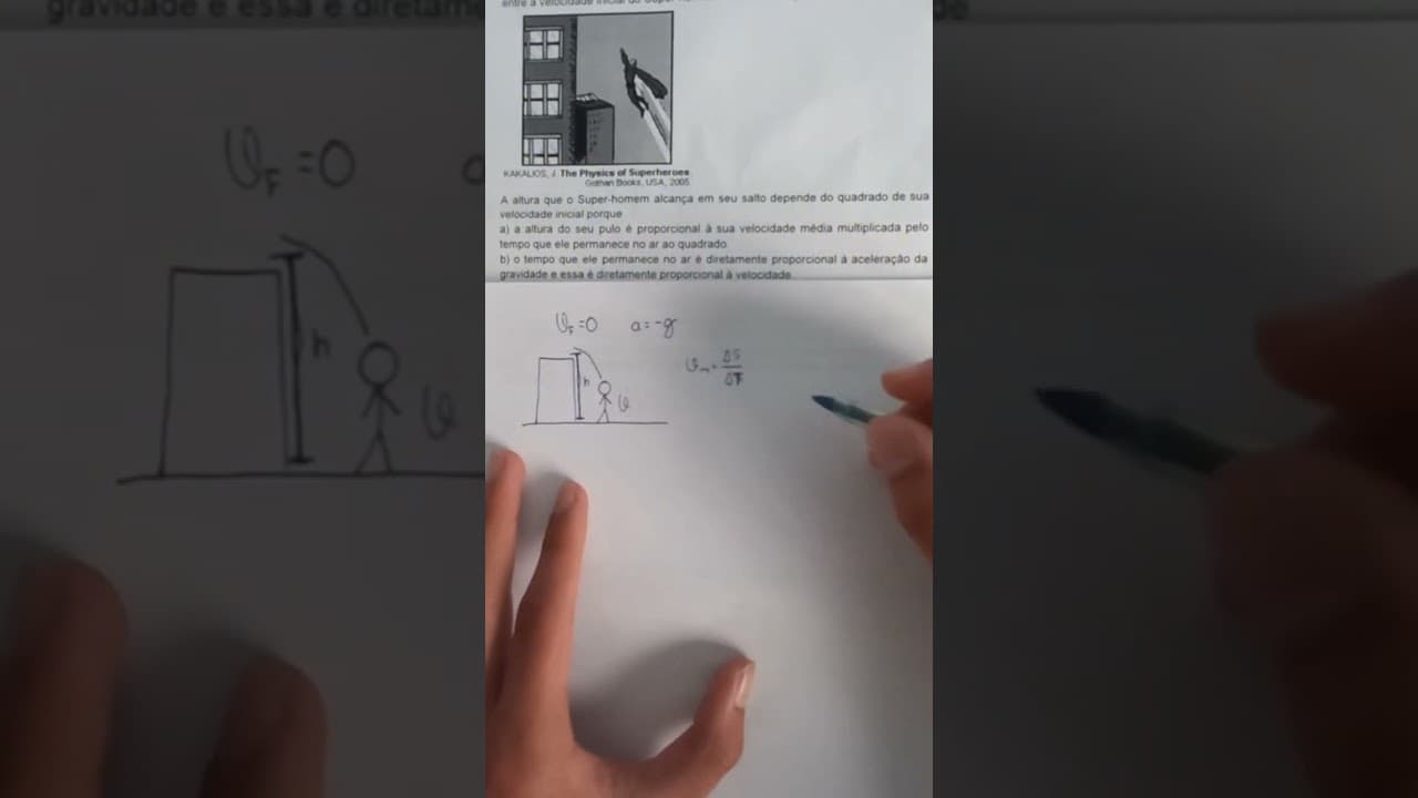 Thumbnail: Resolução de uma questão de física do ENEM 2009 cancelado