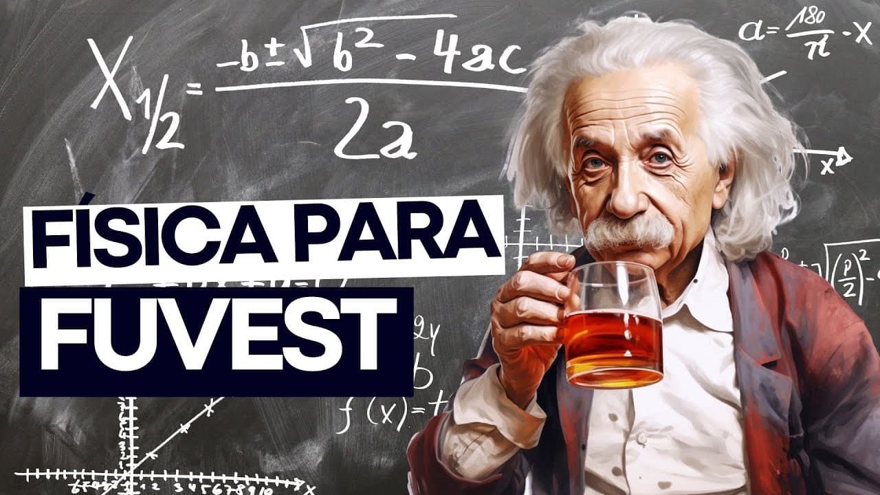 Thumbnail: Física para Fuvest 2025 | História da Física | Caiu teoria |