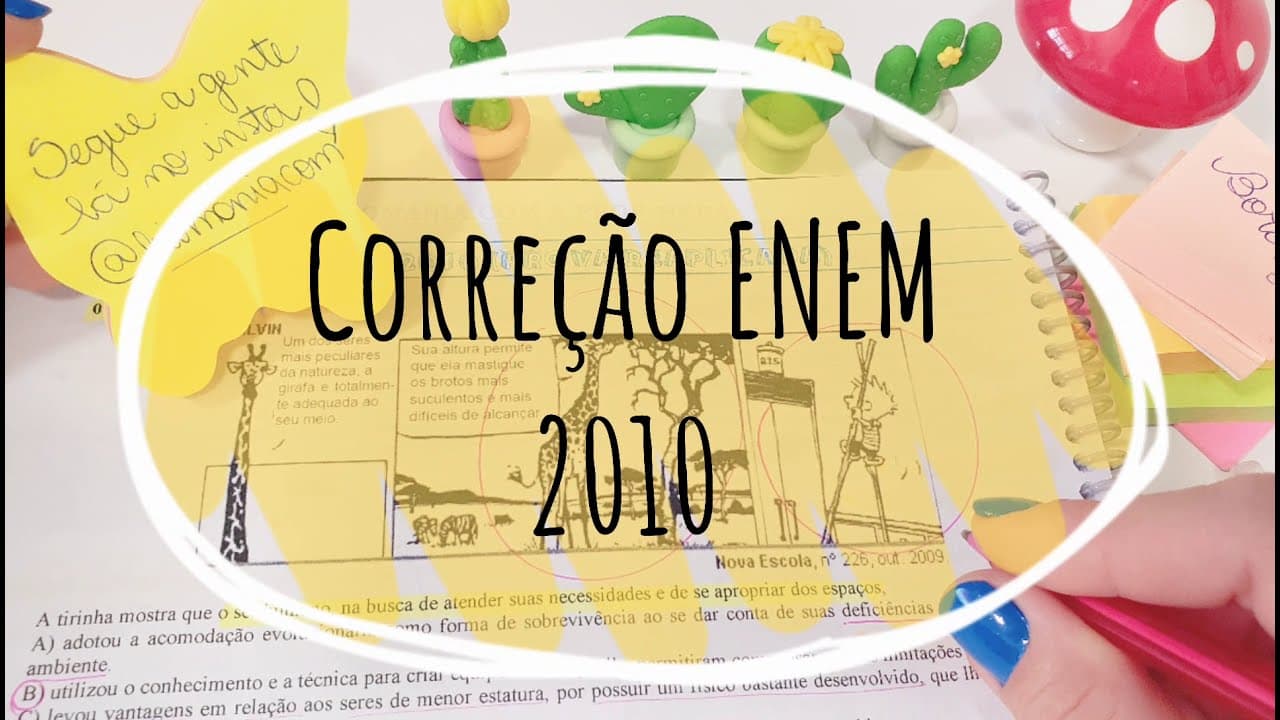 Thumbnail: Correção ENEM 2010 - Biologia