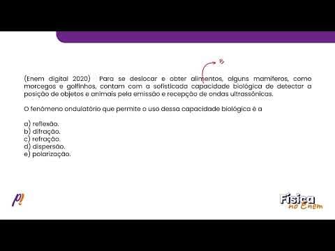 Thumbnail da aula: ENEM DIGITAL 2020 - OSCILAÇÕES E ONDULATÓRIA | Para se deslocar e obter alimentos, alguns...