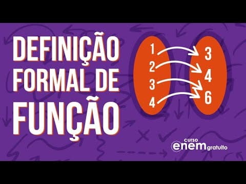 Thumbnail da aula: O que é uma Função - Veja a DEFINIÇÃO FORMAL DE FUNÇÃO | Resumo de Matemática Enem.  Lucas Borguezan