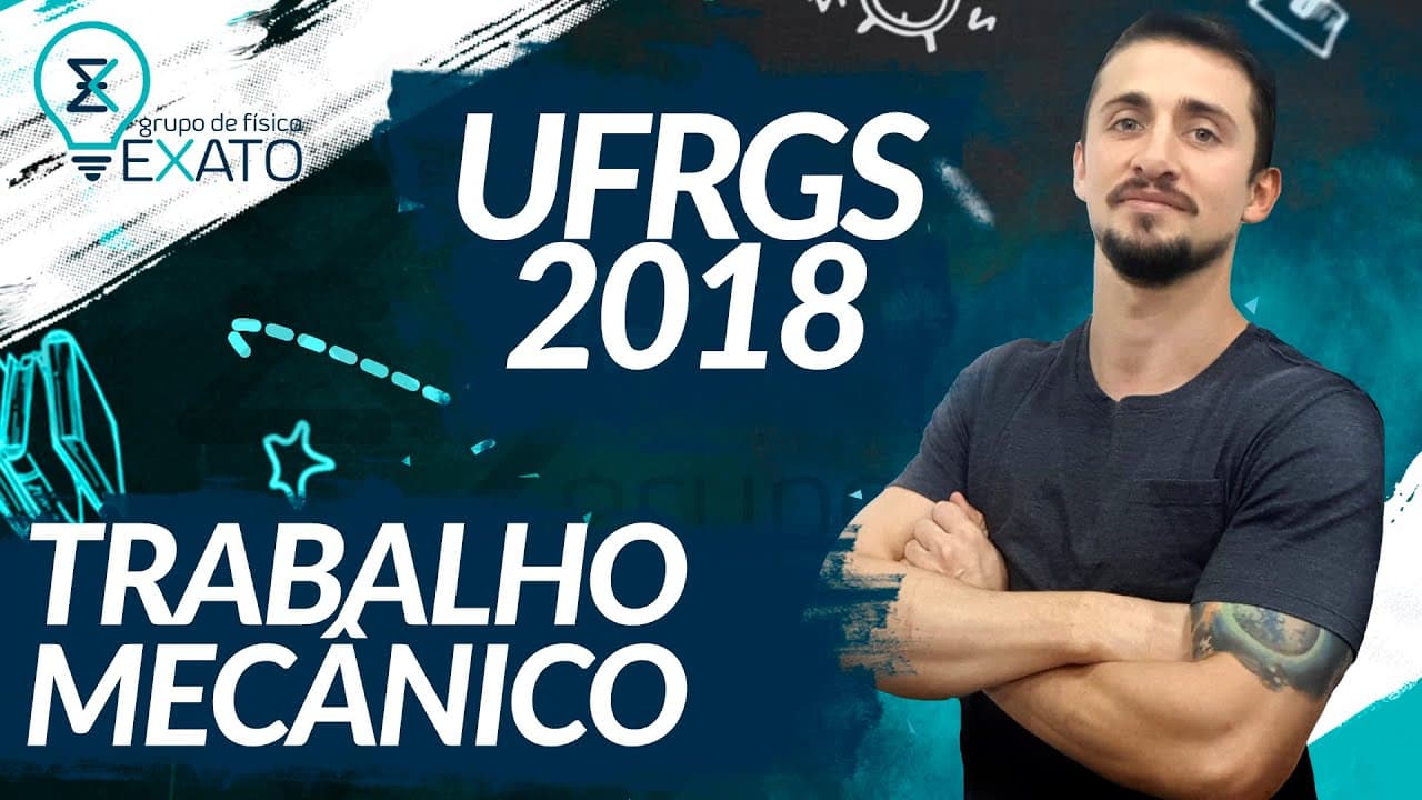 Thumbnail: RESOLVIDA - (UFRGS – 2018) A figura mostra três trajetórias, 1, 2 e 3, através das quais um corpo..