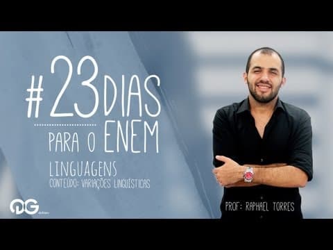 Thumbnail da aula: Linguagens no ENEM: Variações Linguísticas