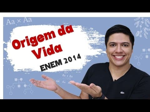Thumbnail da aula: ENEM 2014 Biologia - Origem da vida - Prof. Kennedy Ramos