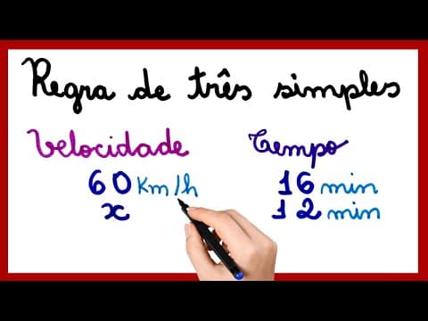 Thumbnail da aula: REGRA DE TRÊS SIMPLES.