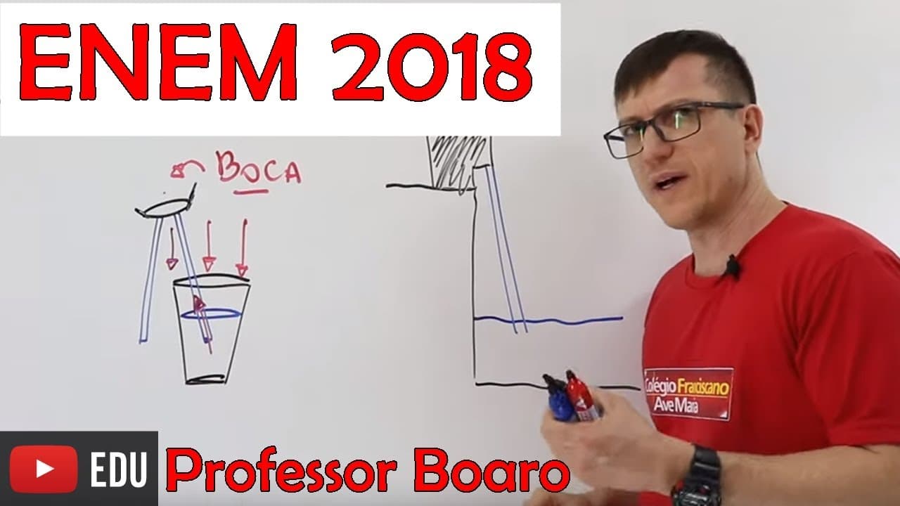 Thumbnail: PRESSÃO ATMOSFÉRICA - ENEM 2018 FÍSICA MECÂNICA - QUESTÃO 134 Prova Azul
