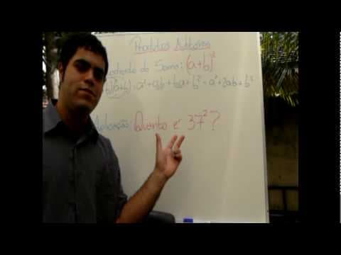 Thumbnail da aula: Produtos Notáveis - Quadrado da Soma | Matemática Rio