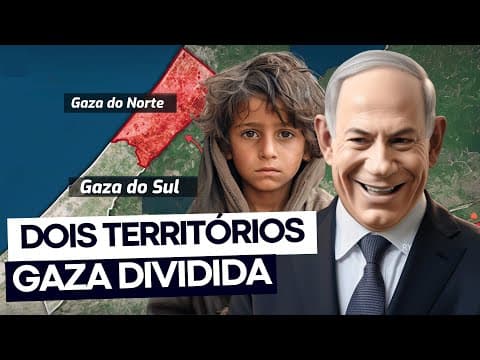 Thumbnail da aula: ISRAEL vai DIVIDIR para DOMINAR a Faixa de GAZA | Geopítica |