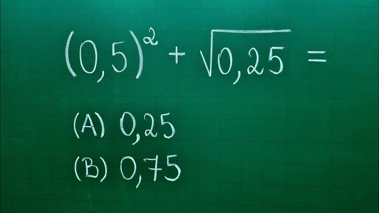 Thumbnail: EXPRESSÃO COM POTENCIA E RAIZ - Professora Angela Matemática