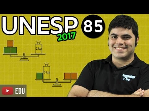 Thumbnail da aula: UNESP 2017 Matemática Questão 85 Sistema Linear com pegadinha