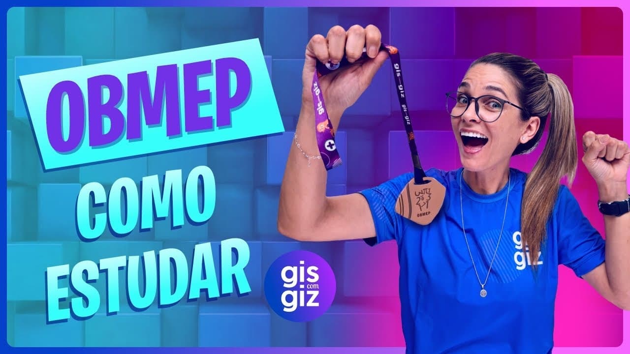 Thumbnail: ✅ SE prepare para a OBMEP COM ESSAS DICAS | OLIMPÍADAS OBMEP FASE 1, 2 e 3