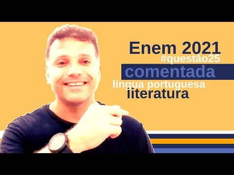 Thumbnail da aula: Questão de linguagens comentada para o #Enem 2021
