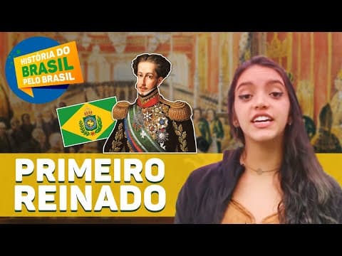 Thumbnail da aula: TUDO QUE VOCÊ PRECISA SABER SOBRE O PRIMEIRO REINADO - em Petrópolis! (Débora Aladim)