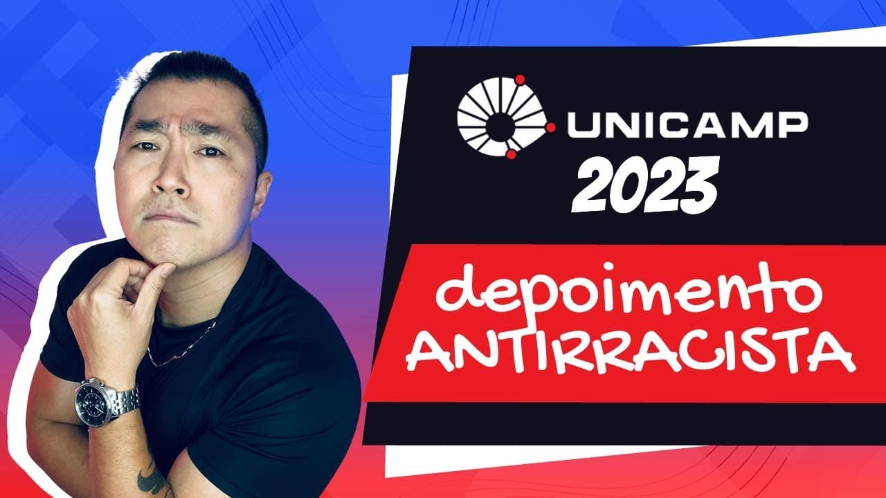 Thumbnail: 📚 Redação UNICAMP 2023: Como escrever um depoimento corretamente!