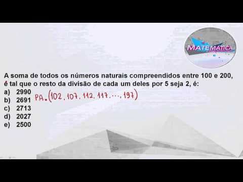 Thumbnail da aula: Matemática: Progressão Aritimética - ENEM | QG Resolve