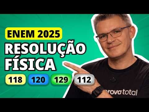 Thumbnail da aula: ENEM 2025 FÍSICA – Questão 118 | A figura ilustra as informações contidas no manual de um sistema de
