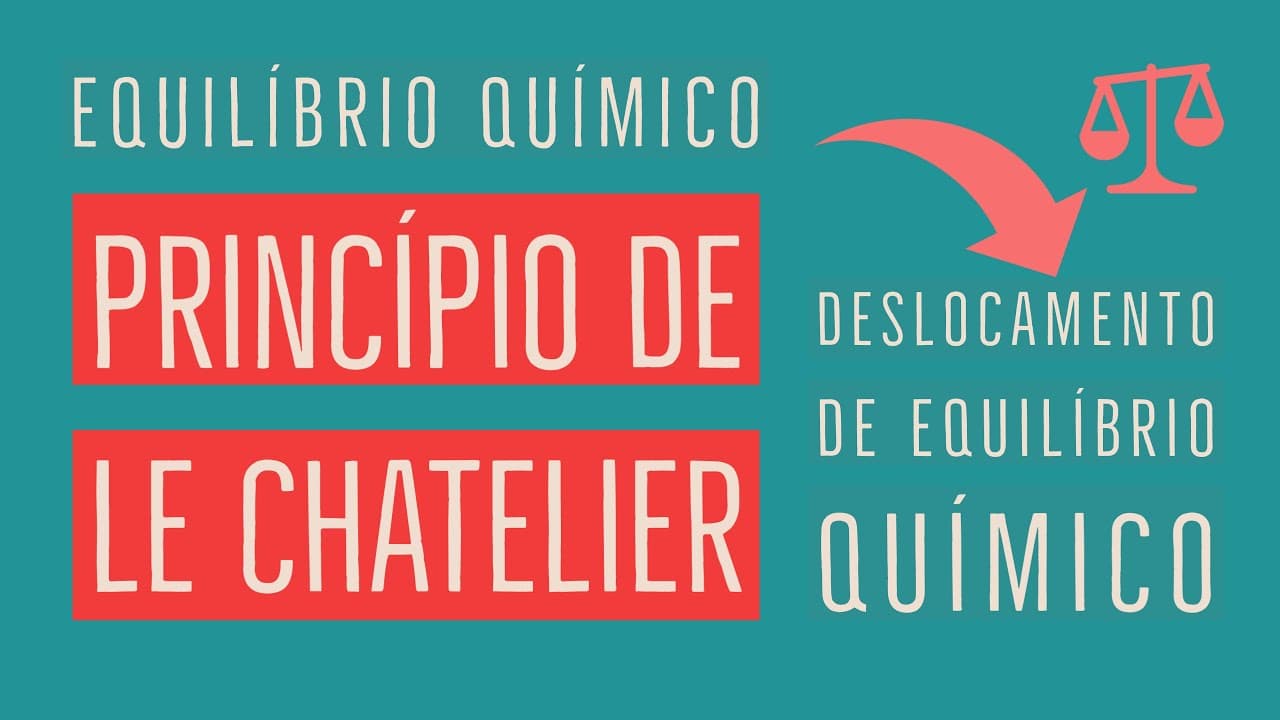 Thumbnail: Princípio de Le Chatelier | Deslocamento de Equilíbrio | Equilíbrio Químico | Aula 7