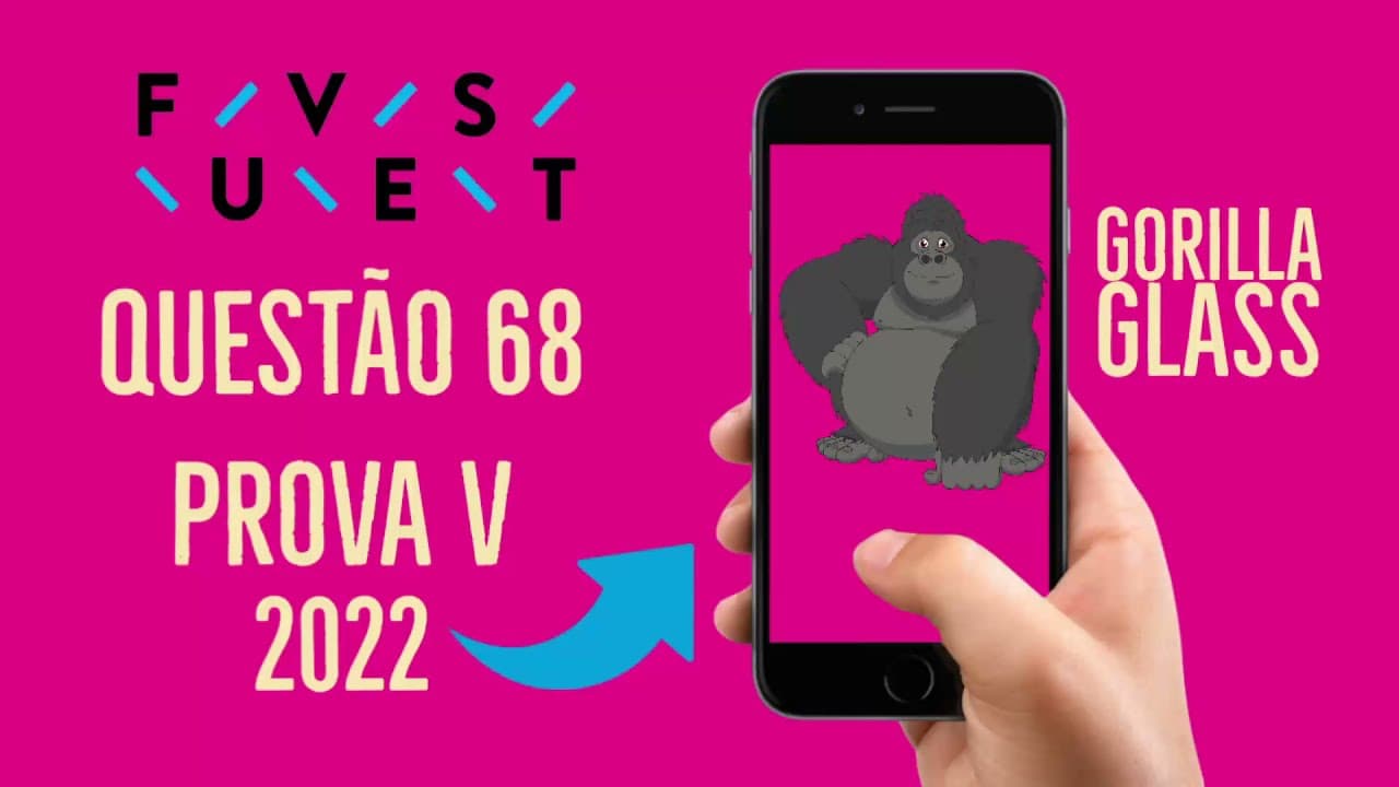 Thumbnail: FUVEST 2022 | QUESTÃO 68 | PROVA V