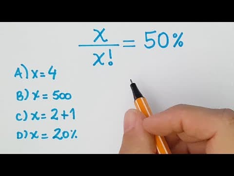 Thumbnail da aula: 🔥 HELP MATEMÁTICA BÁSICA - Desafio Fatorial!
