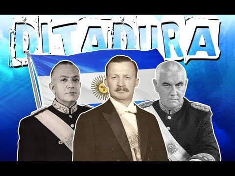 Thumbnail da aula: DITADURA MILITAR ARGENTINA (1966-1973)