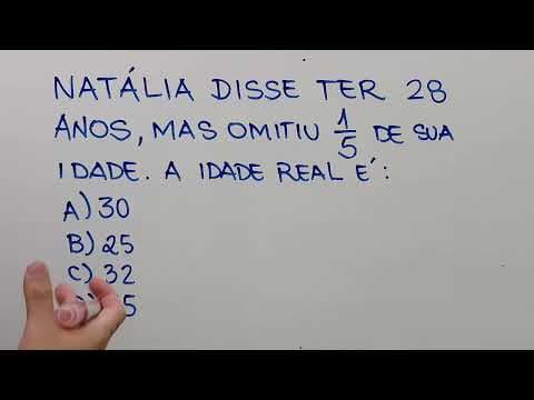 Thumbnail da aula: Probleminha com fração! Consegue resolver?