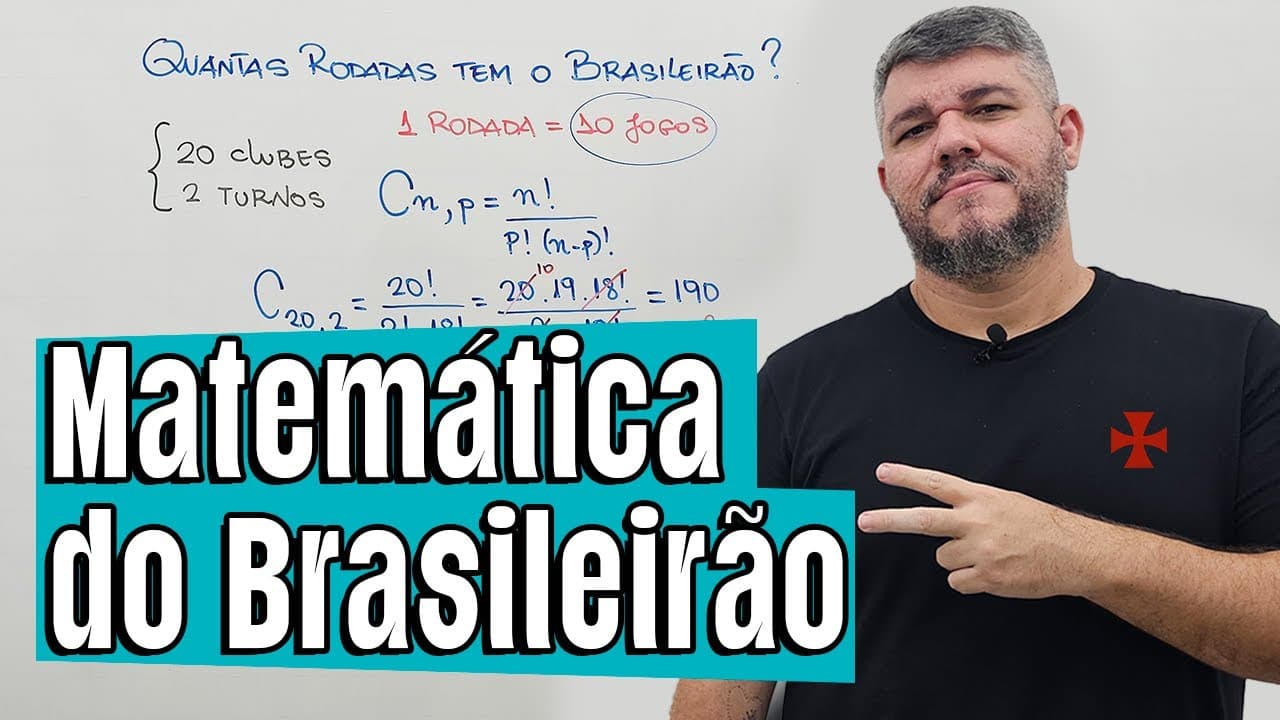 Thumbnail: Matemática e Futebol - Quantas rodadas tem o brasileirão?
